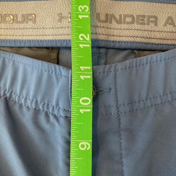 Under Armour Pants Mens Sz 34 Periwinkle Blue Knit Slim‎ Fit Stretch Golf - Picture 10 of 15